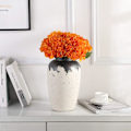 Miniatyrbillede 4 af 5: Kunstige hortensia blomster, 5 stk. enkelt lang silkestilk 6,3 tommer