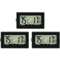Miniatyrbilde 1 av 5: Mini digital LCD-termometer hygrometer temperatur fuktighetstest