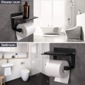Pikkukuva 4 / 5: WC-paperiteline seinälle kiinnitettävä WC-paperiteline itseliimautuva