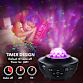Miniatyrbilde 4 av 5: 1PC Star Sky Projector, Led Galaxy Projector Planetarium Projecto