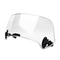 Miniatyrbillede 1 af 4: 1 stk. Transparent farve Universal Motorcykel Justerbar Vindskærm