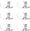 6 Par Duschdraperi Magneter, Draperi Magnet, Stabil och Hållbar, Str