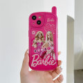 Miniatyrbilde 4 av 5: Silikondeksel for iPhone 13 6.1\", søt rosa retro-skall, Kawaii Ca