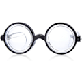 Miniatyrbillede 2 af 5: Nerd Briller, Sort, Horn Briller, Venlig Nerd, Specialiseret Sil