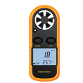 Miniatyrbild 1 av 5: Digital Anemometer LCD Vindhastighetsmätare Luftflödeshastighetsmätare