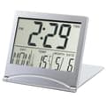 Digital LCD-skrivbordsklocka Temperatur Reseklocka
