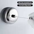 Miniatyrbilde 3 av 5: Uttrækbar kleslinje for utendørs 2,8 m