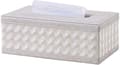KingFom Modern Läder Näsdukslåda Beige