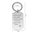 Miniatyrbild 5 av 5: Examenspresent Klass av Examen Nyckelring Present Till Son Examenspresent