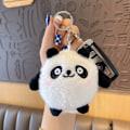 Pikkukuva 2 / 5: Pehmoinen panda-avaimenperät täytetty eläinavainrengas riipus lompakko reppu