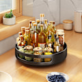 Miniatyrbilde 5 av 5: Roterende Krydderstativ Organizer Caddy, Roterende Krydderoppbevaring for Skap