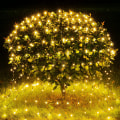 Miniatyrbillede 1 af 5: LED julelysnet, 96 LED'er 1,5*1,5 m udendørs julelys
