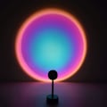 Miniatyrbillede 1 af 4: Sjælden perle LED projektionsgulvlampe regnbue iriserende lampe Amb