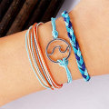 Miniatyrbilde 1 av 3: 9 stk Surfer Wave Armbånd Ocean Wave Justerbar Vanntett Ha