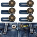 6-pack knappförlängare för byxmidjeförlängare