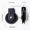 Miniatyrbild 2 av 5: Swivel Pulley Block, Single Pulley Block med U-monteringsfäste