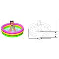 Miniatyrbillede 4 af 4: Intex - Multi baby pool, 61 x 22 cm
