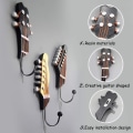 Miniatyrbillede 5 af 5: Vægkroge - Kroge til hjemmet Soveværelse Dekorative Guitar Form Kroge