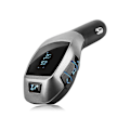 Miniatyrbillede 1 af 3: Hands-free Kit Bluetooth Biloplader Usb Port Sd-kort