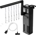 Akvarievattenflödesfilter 4W 300L/H Internt akvariefilter 60L