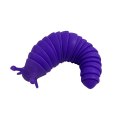 Miniatyrbild 1 av 5: Fidget Slug 3D-tryckt vänlig ledad Fidget Slug Articulating Toy Söta Fidget-tillbehör Flexibla Fidget Sensoriska leksaker för barn Vuxna Stressavlastningsgåvor