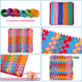 Pikkukuva 5 / 5: 192 kpl kangaspuun potholder-silmukoita kutomakoneen silmukoita kutomakoneen silmukoita