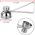 Miniatyrbild 5 av 5: 2-pack äggknäckare, rostfritt stål, äggöppnare, äggskalsskärare