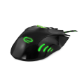 Miniatyrbild 2 av 4: TRÅDAD GAMING MUS 7D OPT. USB MX401 HAWK SVART-GRÖN