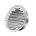 Ventilationsrist 120 mm rund ventilationsrist i rustfrit stål