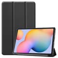 Samsung Galaxy Tab S6 Lite 10.4 læderbeskyttelsesetui, sort