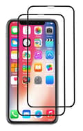 iPhone 12 Pro Max - 2-pack heltäckande skärmskydd i härdat glas