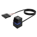 4m ulkoinen PC-virtapainike pöytätietokoneen emolevyn virtakytkin Black Blue light