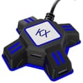 Gamingtangentbord och musadapter kompatibel med PS5 PS4 PS3 Xbox X/S