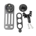 Carbon Fiber Bike Computer Mount Holder Handlebar Extension Bracket Black