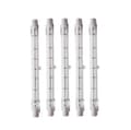 Dimbar R7s 189mm 100w Halogenpære Ac220-240v J189 Lineær Halogen Flomlys For Landskap, Sikkerhet, Gatebelysning (sett med 5)