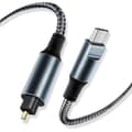 Miniatyrbilde 1 av 4: 3m JUNSUNMAY USB Type-C hann til Toslink optisk lyd SPDIF-kabel hann Not Specified