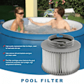 Miniatyrbild 6 av 7: Kompatibelt MSPA Uppblåsbart Poolfilter Patron 4-pack FD2089[JUN]