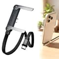 Miniatyrbild 2 av 11: [13]2-i-1 Invisible Stand Charging Cable, Multi Charging Cable with Type C Multi-Angle Adjustable Stand, 240W Fast Charging C to C