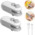 Portable Mini Heat Sealer for Home, Plastic Bag Sealer, Snack Sealing Tool