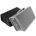 2 stk. lynlås CD-etui CD-holder CD-opbevaringstaske DVD-diskholder Stor kapacitet CD-holder