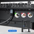 Miniatyrbillede 4 af 4: 3m JUNSUNMAY Han USB Type-C til Han Toslink Optisk Audio SPDIF Kabel Not Specified