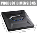 Miniatyrbild 2 av 7: USB 3.0 Type-C External CD DVD Drive, External DVD Drive with USB SD/TF Card Reader, RW Burner, External Writer
