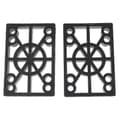 2st Hard Plastic Skateboard Risers 12mm Longboard Shock Absorbers Land Surfing Skateboard Accessories -Z