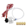 Til V2 Neo/ Neo 3D-printer Hot End Kit Max Neo Hotend 24V 40W Termistor med 0,4 mm dyse Silver  Red