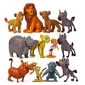 12 st/set Lejonvakten Figurer Leksaksset Simba Kion Timon Pumbaa docka Barnpresenter