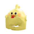 Pikkukuva 1 / 3: Chicken Hat Toy Props Lisävarusteet Pehmopää Fancy Taiyaki Cap Photo Props Yellow