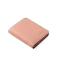 Pikkukuva 2 / 3: Naisten kompakti bifold ylellinen aitoa nahkaa sisältävä taskulompakko light pink