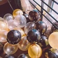 Miniatyrbillede 5 af 5: Ballondekoration, sort 100 stk