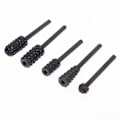 Pikkukuva 4 / 5: 10-pakkaus 1/8" kahvan puunhionta Rasp- set