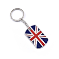 Pikkukuva 2 / 3: 2kpl Avainnippu Ainutlaatuinen Tyylikäs Muoti American National Flag Avaimenperä Union Jack Keychain Country Flag Avaimenperä Yksinkertainen Avaimenperä